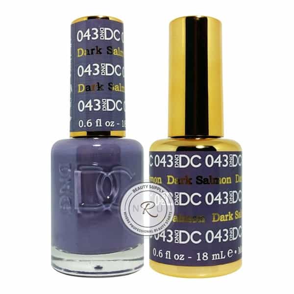 White Smoke Daisy Soak Off Gel - Dark Salmon - DC043