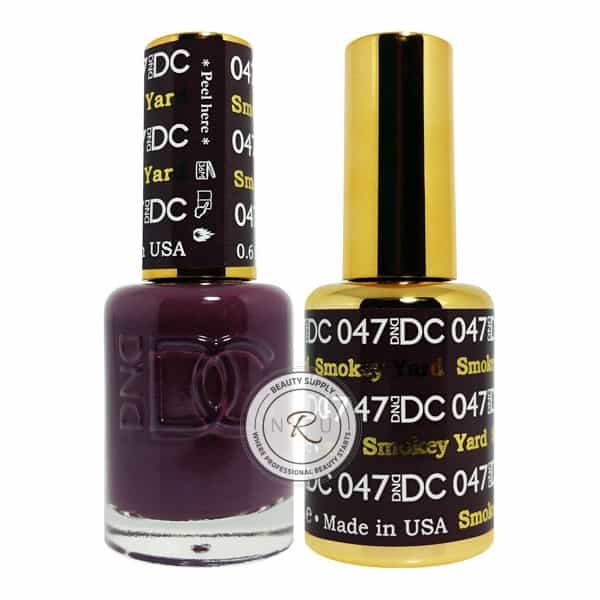 White Smoke Daisy Soak Off Gel - Smokey Yard - DC047