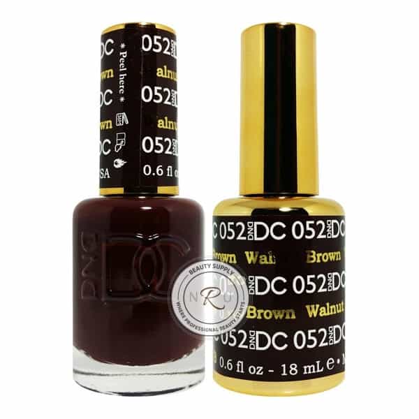 White Smoke Daisy Soak Off Gel - Walnut Brown - DC052