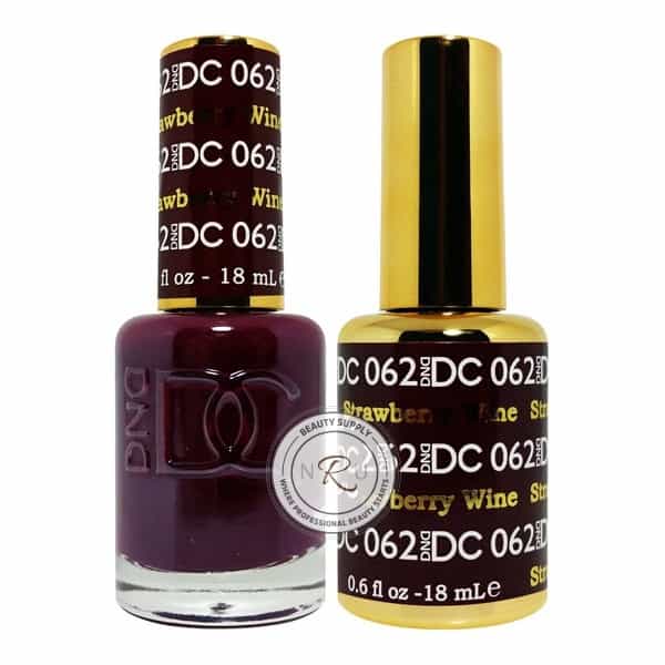 White Smoke Daisy Soak Off Gel - Strawberry Wine - DC062