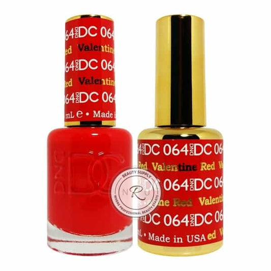 White Smoke Daisy Soak Off Gel - Valentine Red - DC064