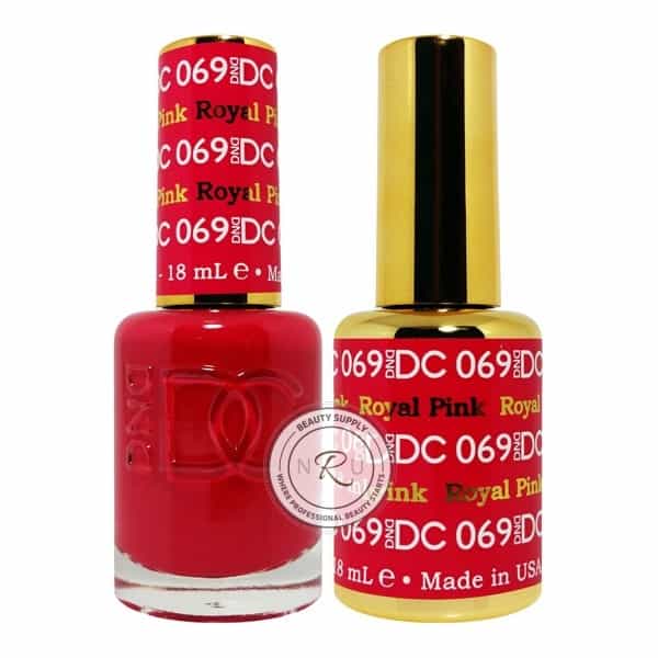 White Smoke Daisy Soak Off Gel - Royal Pink - DC069