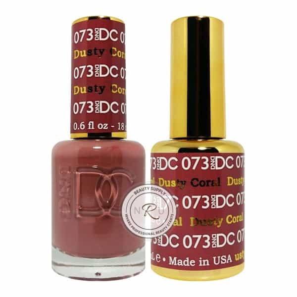 White Smoke Daisy Soak Off Gel - Dusty Coral - DC073