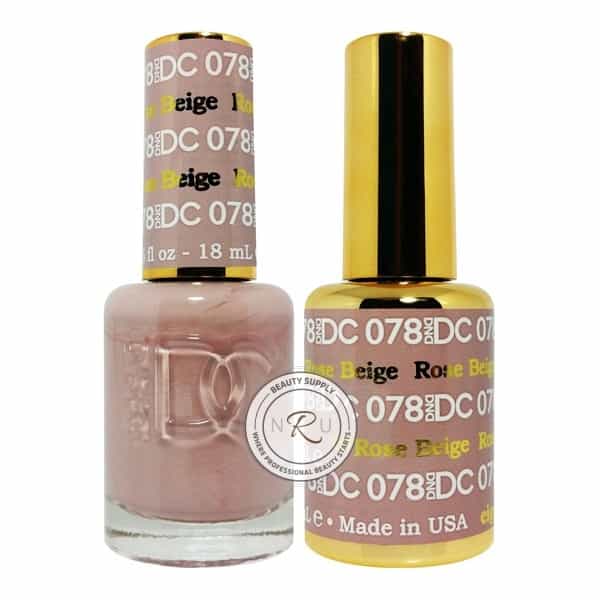 White Smoke Daisy Soak Off Gel - Rose Beige- DC078