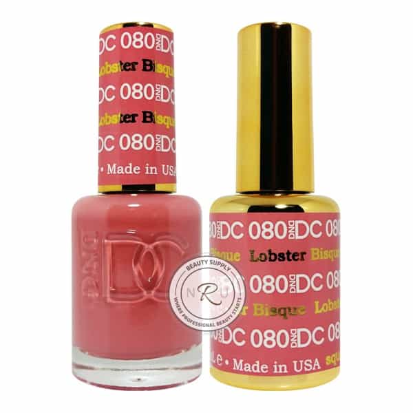 White Smoke Daisy Soak Off Gel - Lobster Bispue - DC080