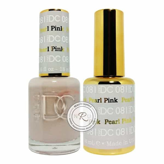 White Smoke Daisy Soak Off Gel - Pearl Pink - DC081