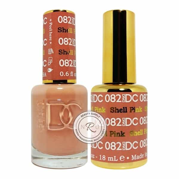 White Smoke Daisy Soak Off Gel - Shell Pink - DC082