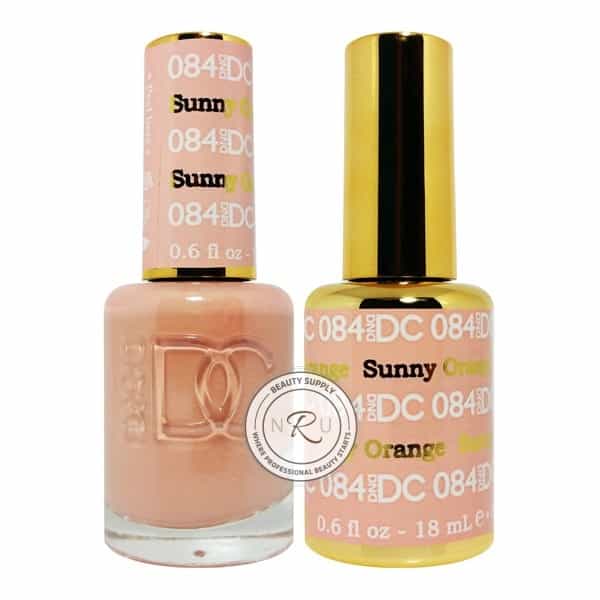 White Smoke Daisy Soak Off Gel - Sunny Orange - DC084
