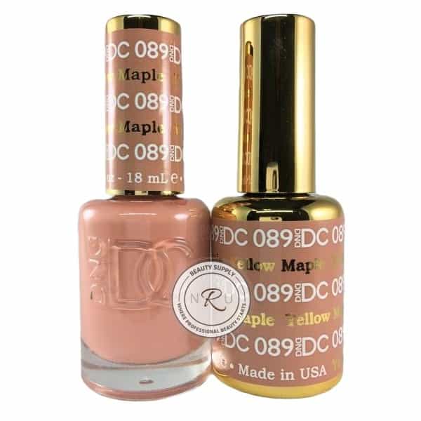 White Smoke Daisy Soak Off Gel - Yellow Maple - DC089
