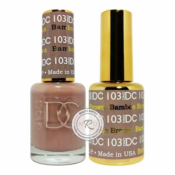 White Smoke Daisy Soak Off Gel - Bamboo Brown - DC103