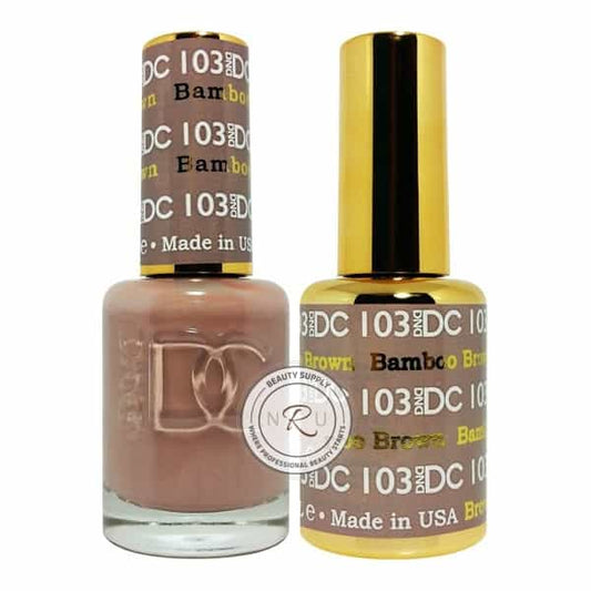 White Smoke Daisy Soak Off Gel - Bamboo Brown - DC103