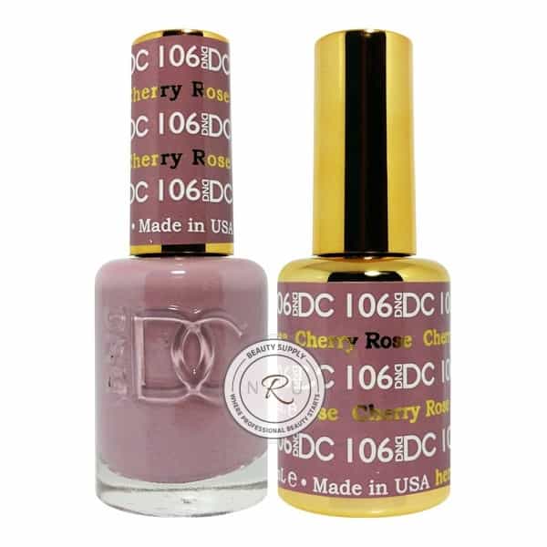 White Smoke Daisy Soak Off Gel - Cherry Rose - DC106