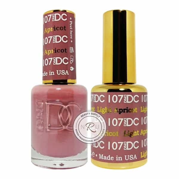 White Smoke Daisy Soak Off Gel - Light Apricot - DC107