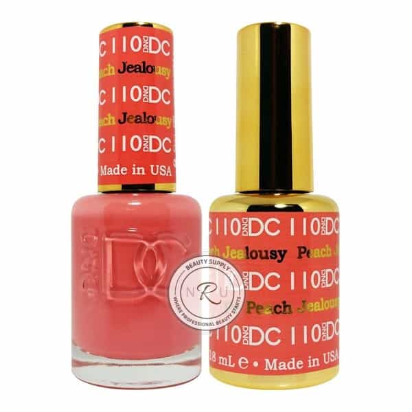 White Smoke Daisy Soak Off Gel - Peach Jealousy - DC110
