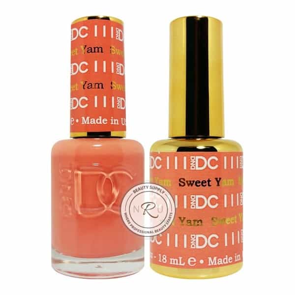 White Smoke Daisy Soak Off Gel - Sweet Yam - DC111
