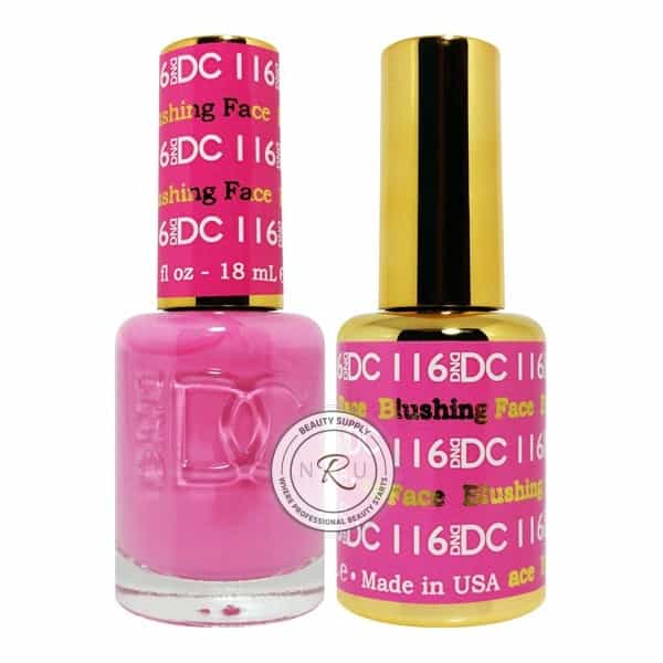 White Smoke Daisy Soak Off Gel - Blushing Face - DC116