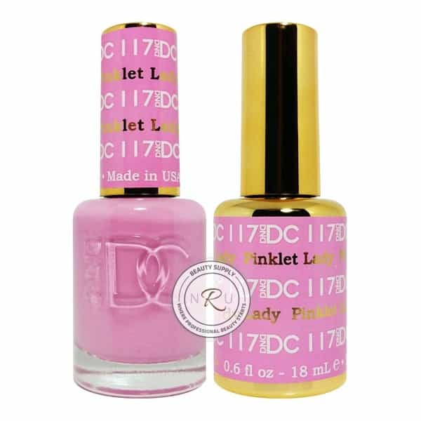 White Smoke Daisy Soak Off Gel - Pinklet Lady - DC117