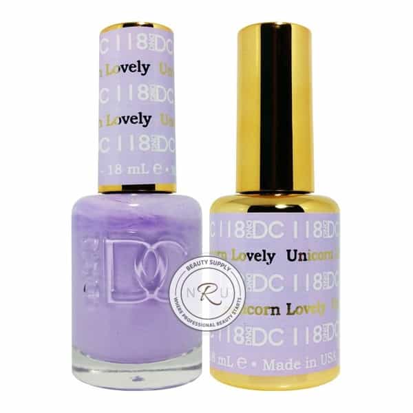 White Smoke Daisy Soak Off Gel - Unicorn Lovely - DC118