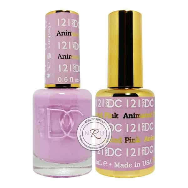 White Smoke Daisy Soak Off Gel - Animated Pink- DC121