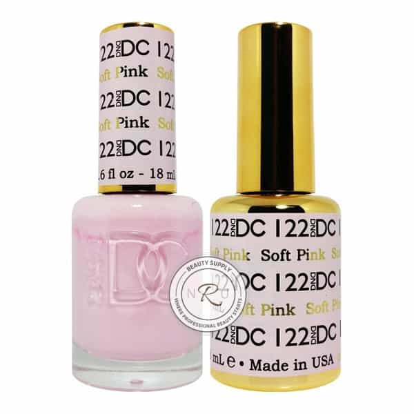 White Smoke Daisy Soak Off Gel - Soft Pink- DC122
