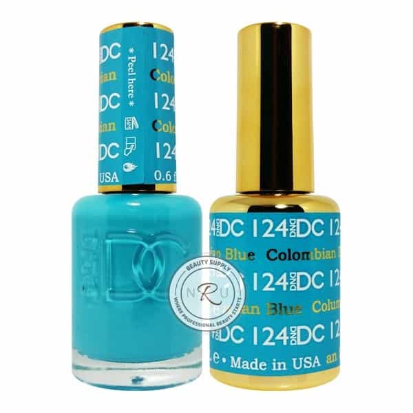White Smoke Daisy Soak Off Gel - Colombian Blue - DC124