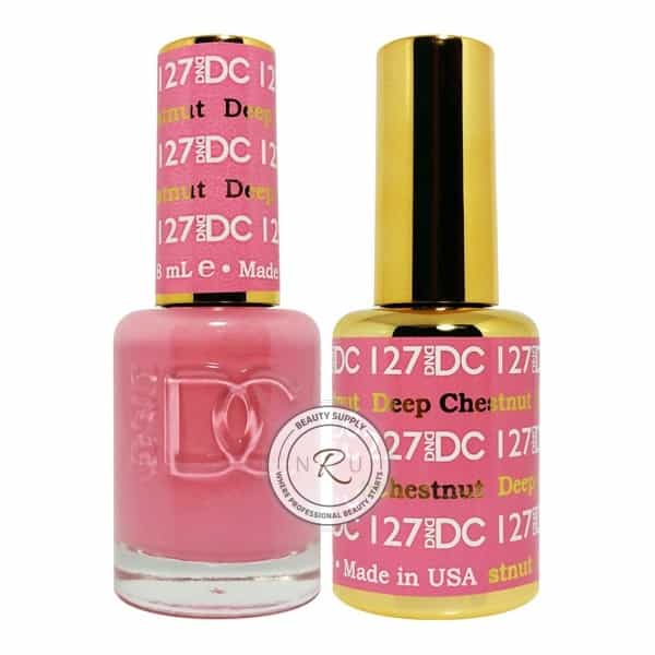 White Smoke Daisy Soak Off Gel - Deep Chestnut - DC127