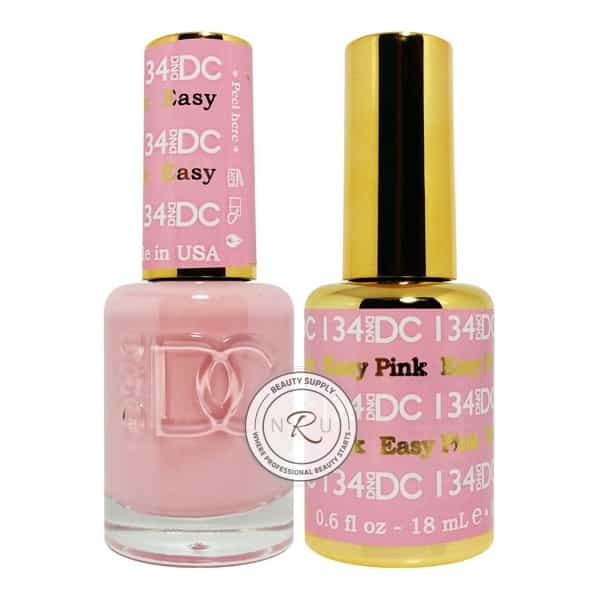 White Smoke Daisy Soak Off Gel - Easy Pink - DC134