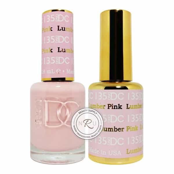 White Smoke Daisy Soak Off Gel - Lumber Pink - DC135
