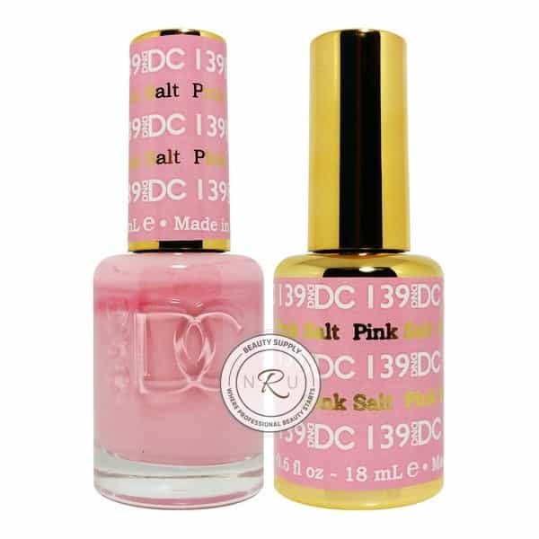 White Smoke Daisy Soak Off Gel - Pink Salt - DC139