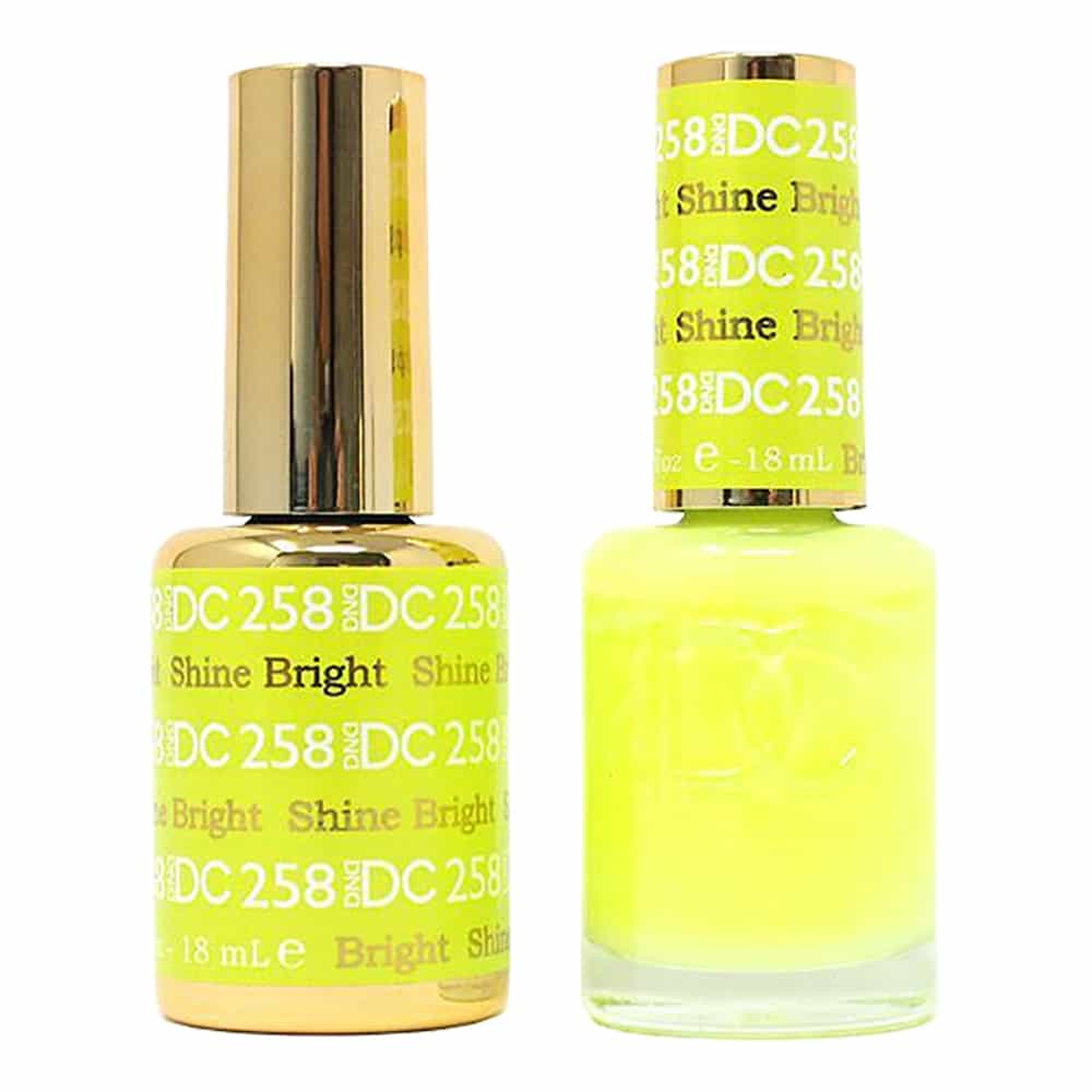 White Smoke Daisy Soak Off Gel - Shine Bright DC258