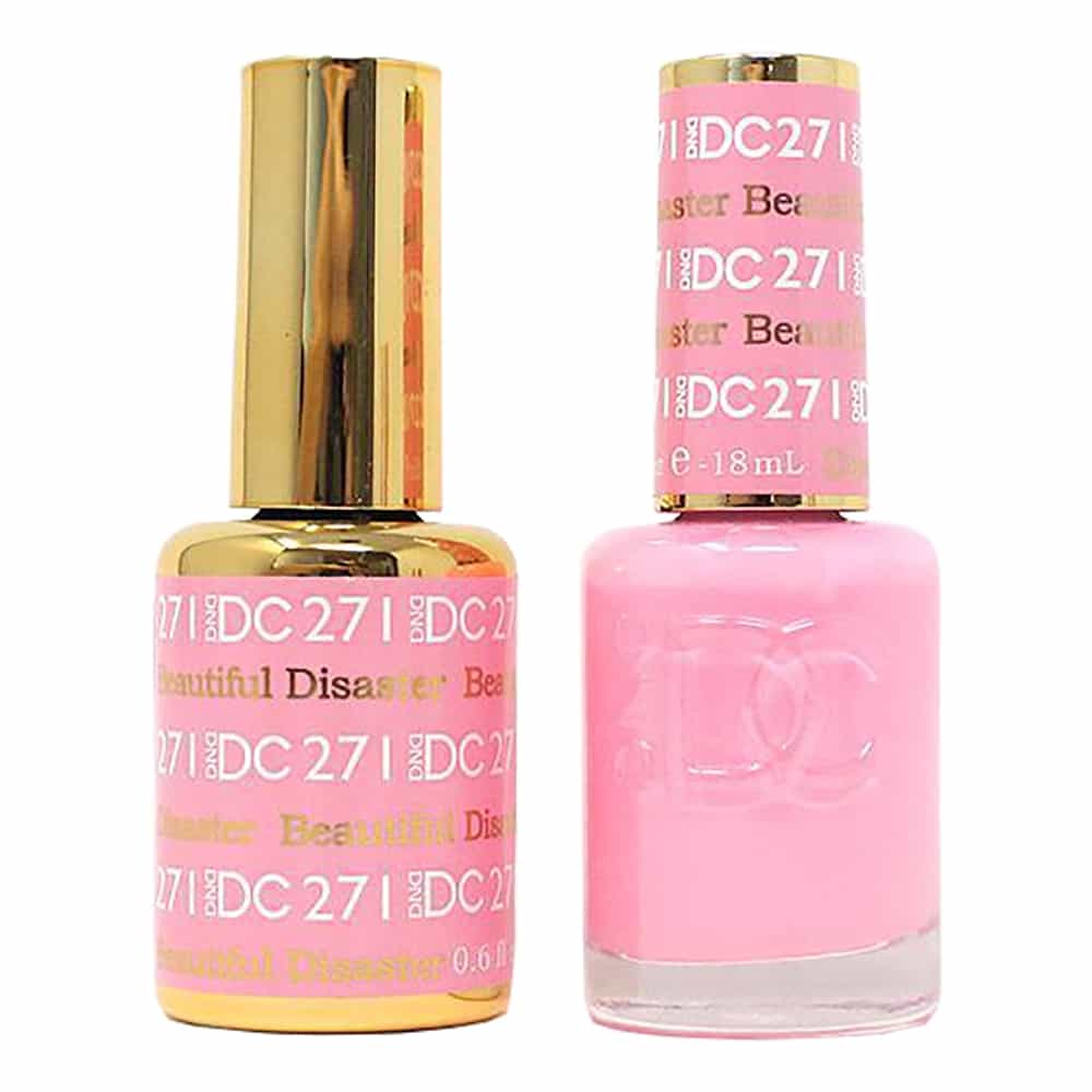 White Smoke Daisy Soak Off Gel - Beautiful Disaster DC271