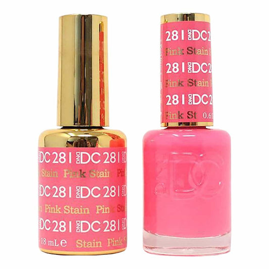 White Smoke Daisy Soak Off Gel - Pink Stain DC281