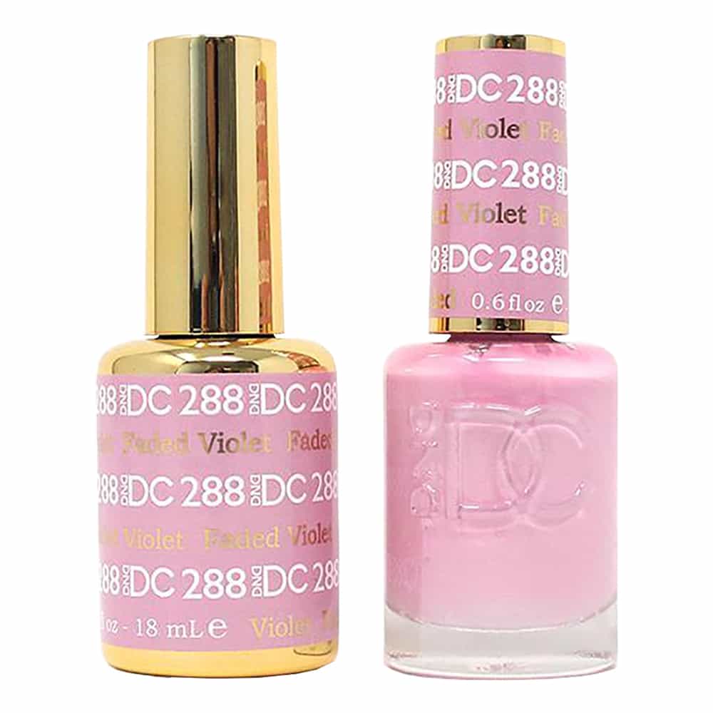 White Smoke Daisy Soak Off Gel - Faded Violet DC288