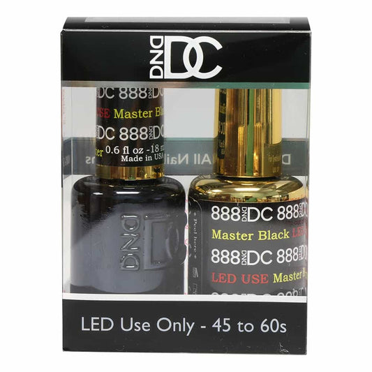 Dark Slate Gray Daisy Soak Off Gel UV LED Master Black DC888
