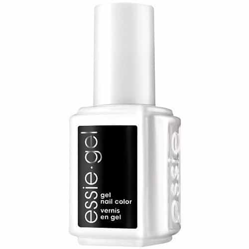 White Smoke Essie.Gel Leather On Top (56) 0.42 oz./ 12.5ml