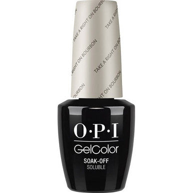 OPI Gelcolor "Gira a la derecha en Bourbon" 0.5 onzas líquidas GC N59