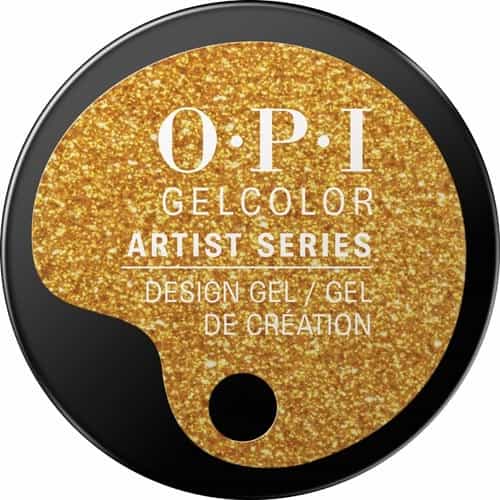 White Smoke OPI Gelcolor A/S In A Gold Rush 4g/0.21 oz GP 012