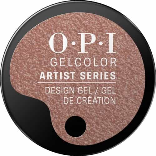 White Smoke OPI Gelcolor A/S Ya' Got Me Copper! 4g/0.21 oz GP 023
