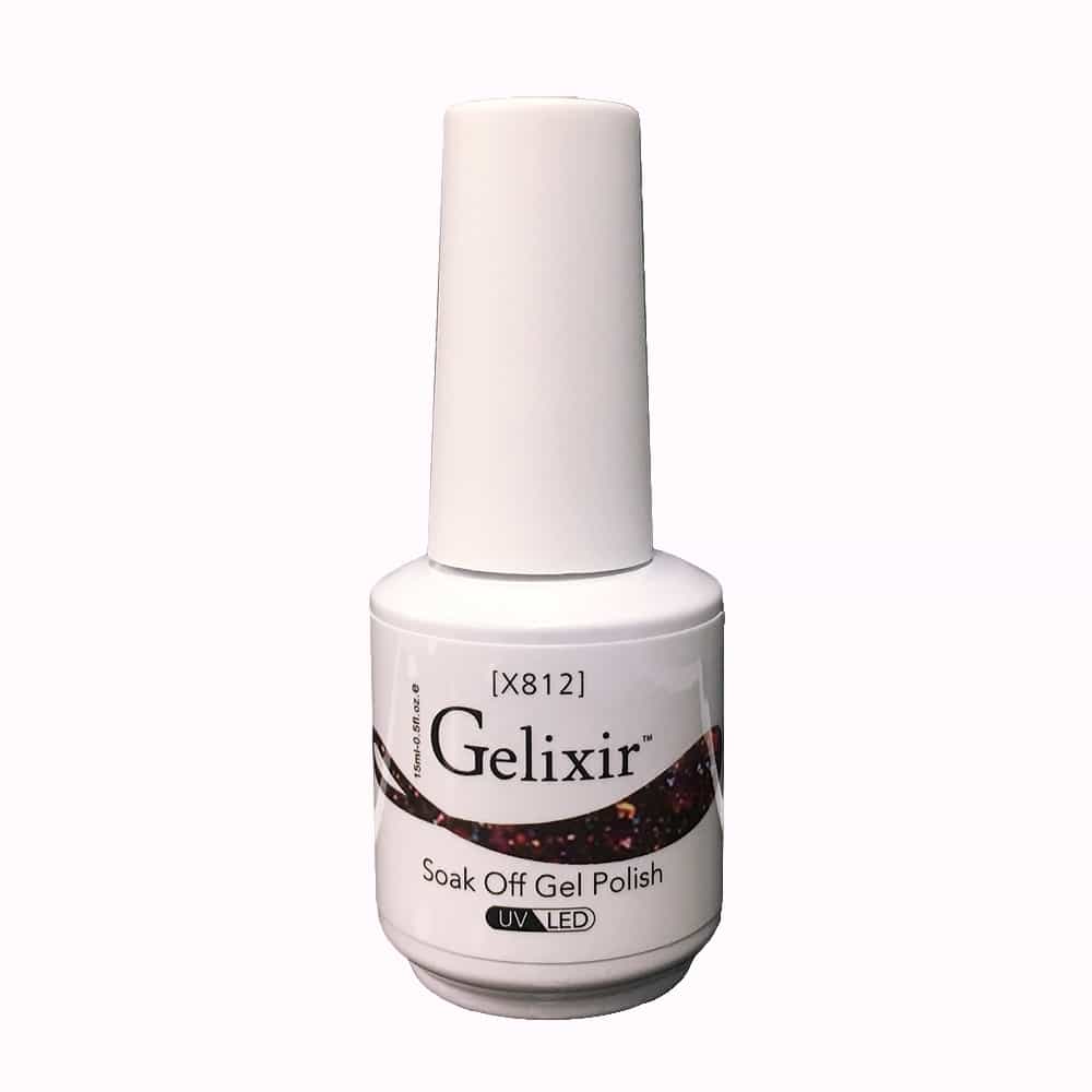 White Smoke Gelixir Soak Off Gel Polish UV/LED 0.5 fl oz / 15ml - X812