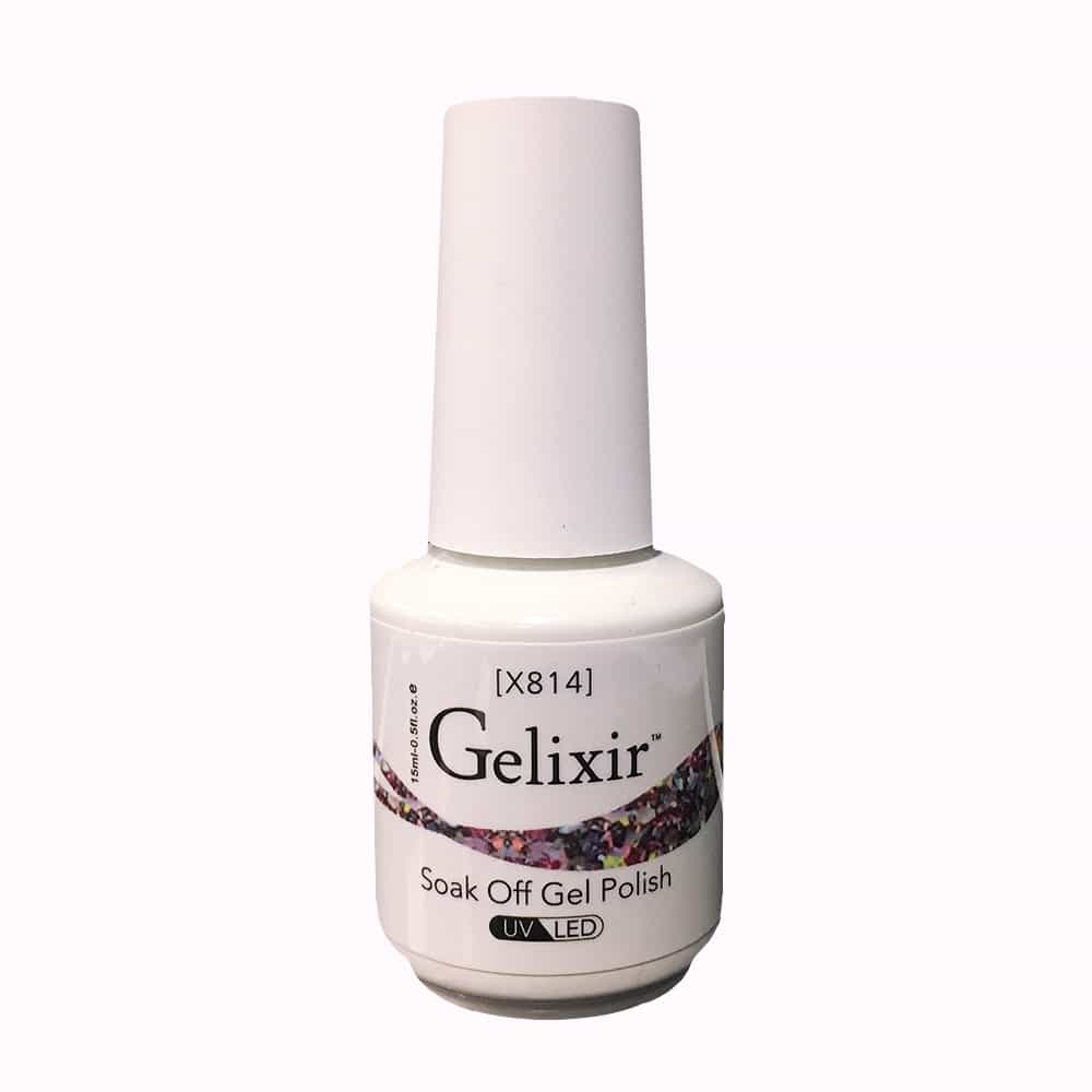 White Smoke Gelixir Soak Off Gel Polish UV/LED 0.5 fl oz / 15ml - X814
