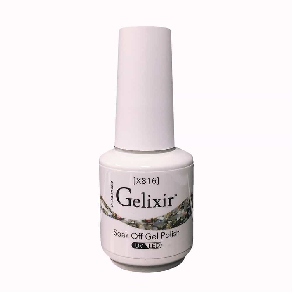 White Smoke Gelixir Soak Off Gel Polish UV/LED 0.5 fl oz / 15ml - X816