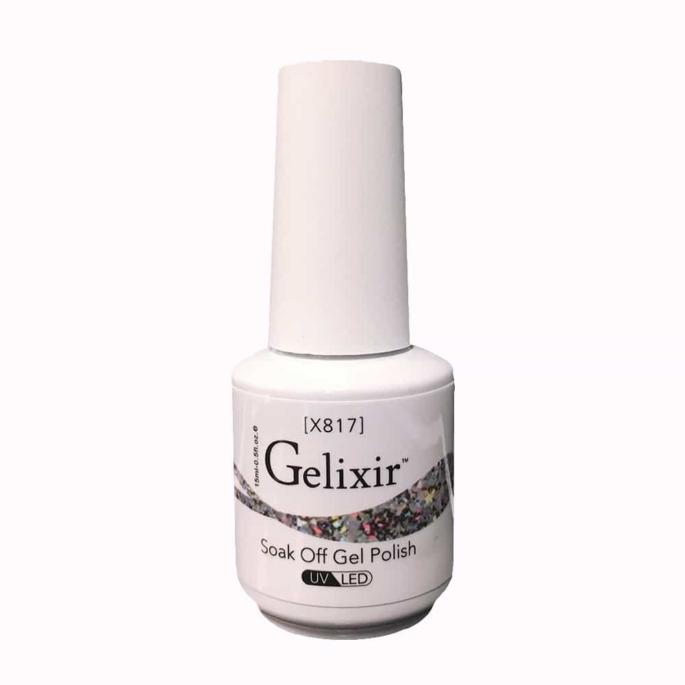 White Smoke Gelixir Soak Off Gel Polish UV/LED 0.5 fl oz / 15ml - X817