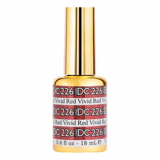 White Smoke DC Mermaid Gel 0.5 oz Vivid Red DC226