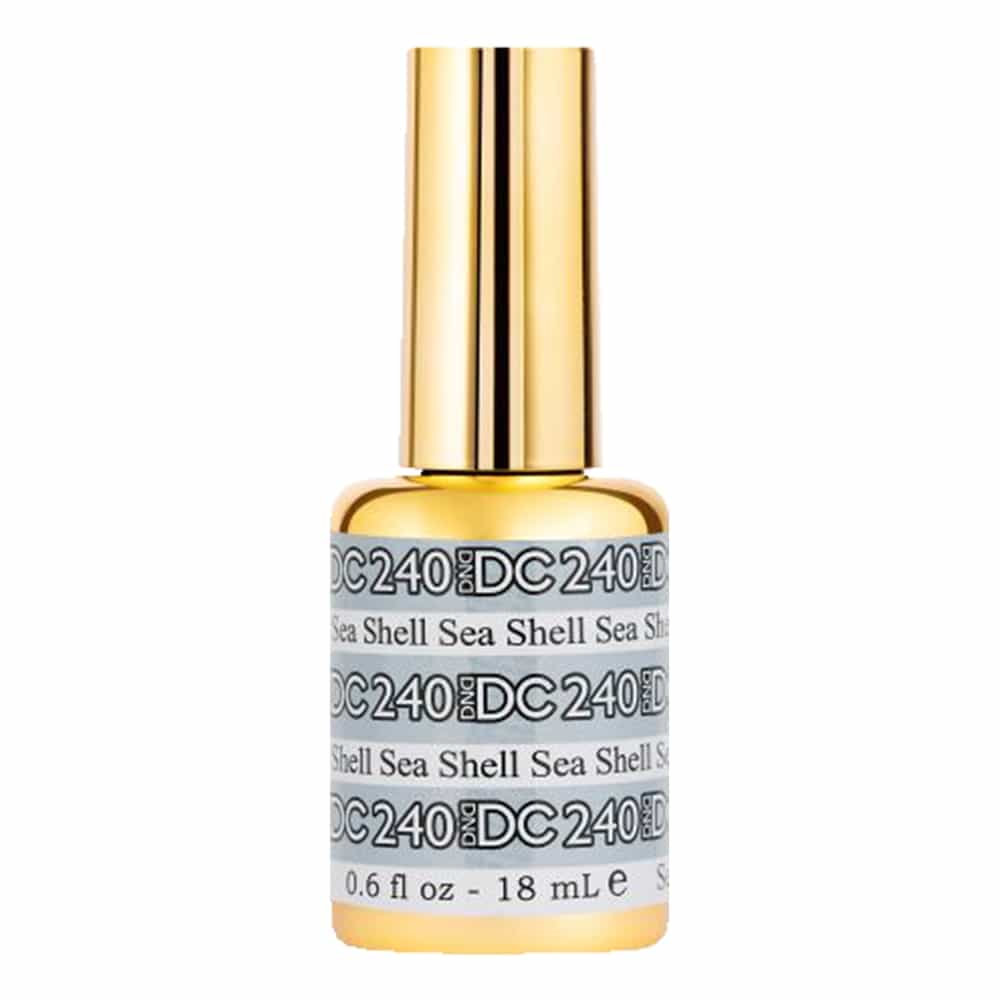 White Smoke DC Mermaid Gel 0.5 oz Sea Shell DC240