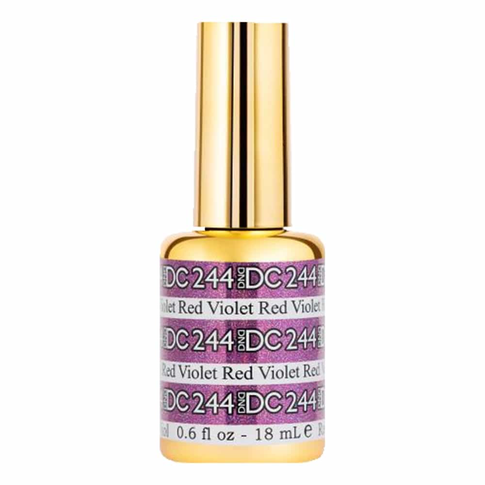 White Smoke DC Mermaid Gel 0.5 oz Red Violet DC244