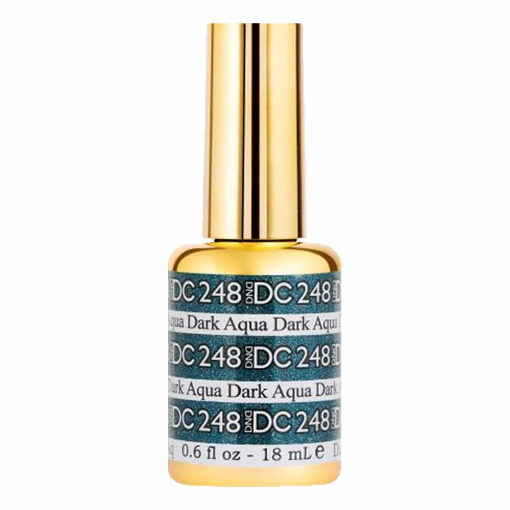 White Smoke DC Mermaid Gel 0.5 oz Dark Aqua DC248