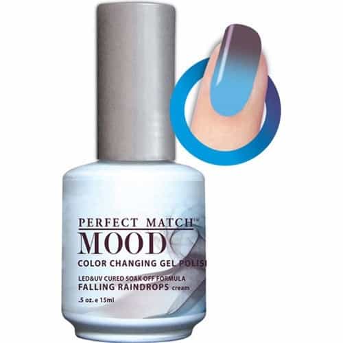 White Smoke Perfect Match Mood color changing Falling Raindrops MPMG29