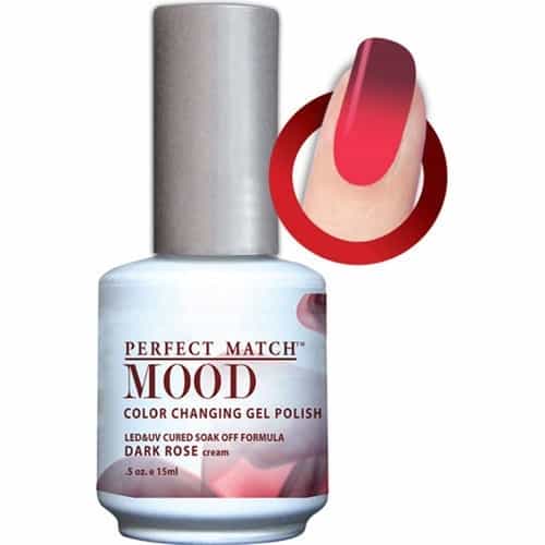 White Smoke Perfect Match Mood color changing Dark Rose MPMG34