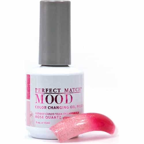 White Smoke Perfect Match Mood color changing Rose Quartz MPMG48