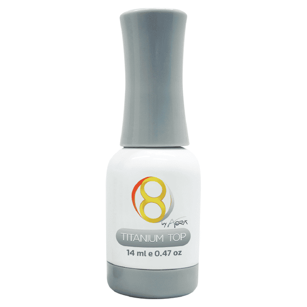 White Smoke Aora Chrome, Metal, Shine - Titanium Top 0.47 oz/14ml